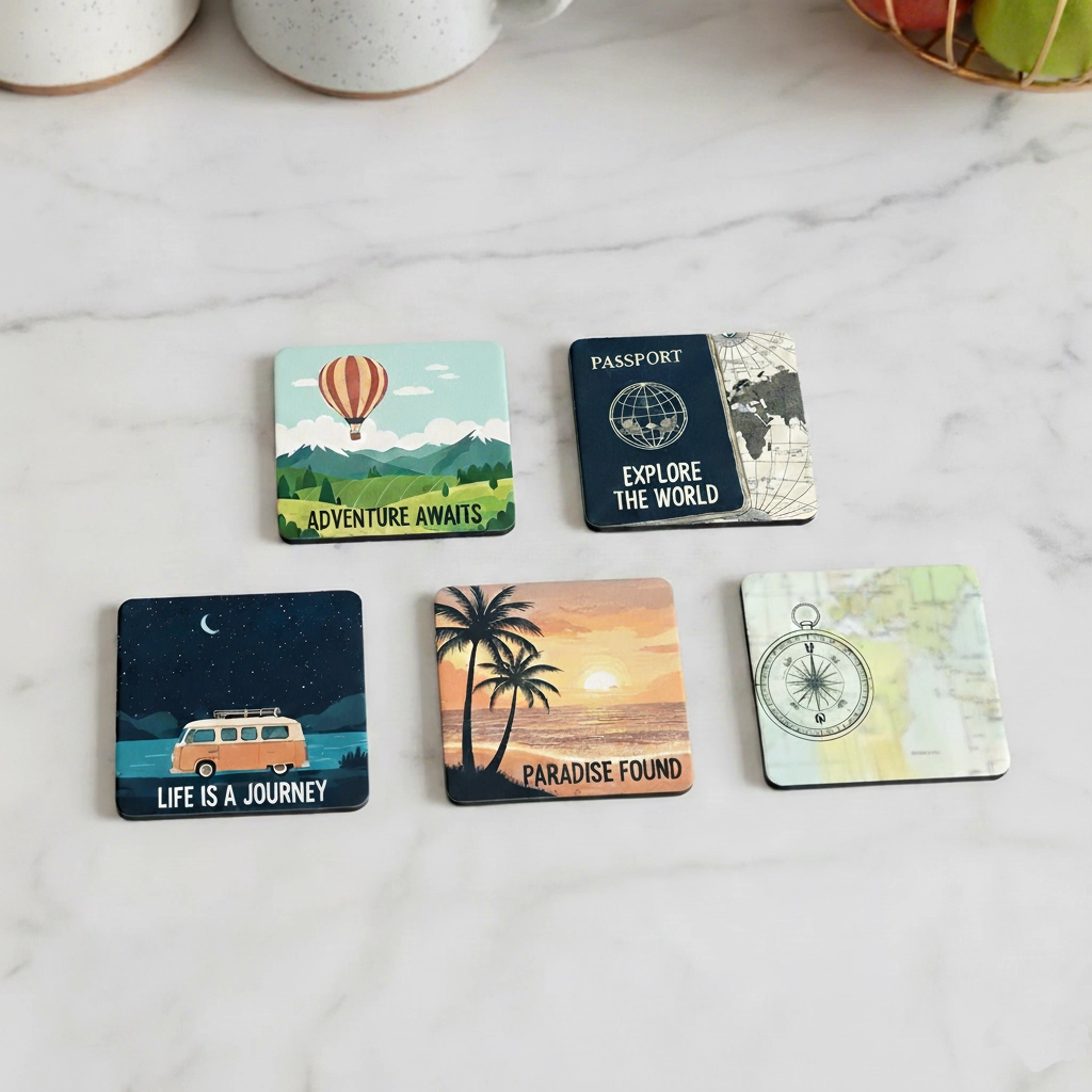 Personalised Square Magnets